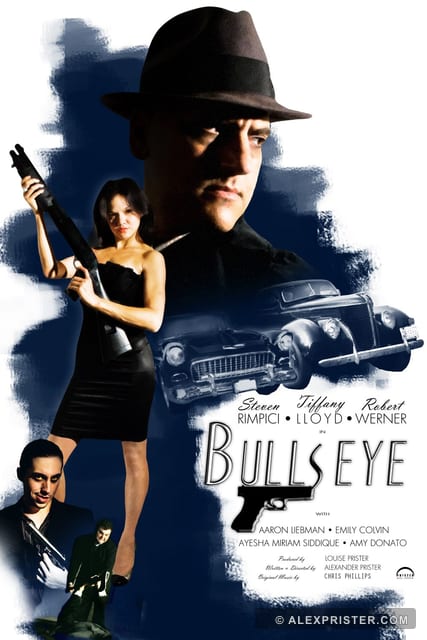 Poster for the independent feature film BullsEye